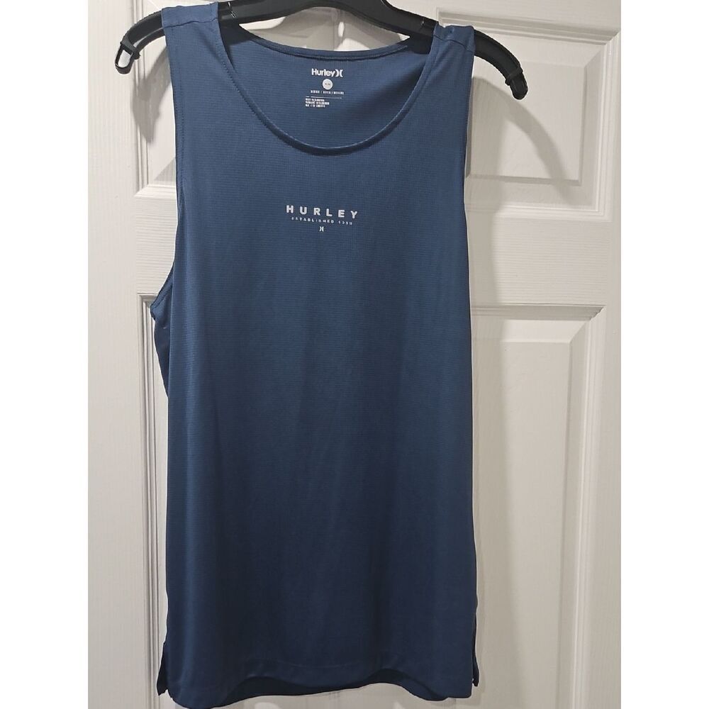 Hurley Navy Blue Performance Muscle Tank